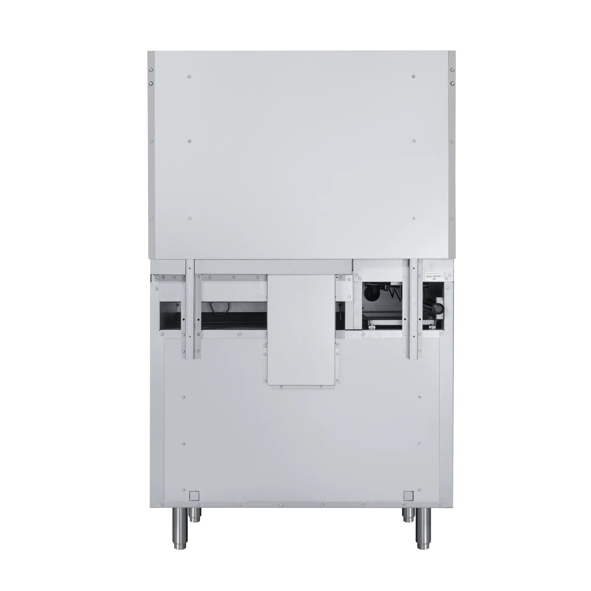 36 in. 2 Burner Commercial Natural Gas Range with 24 in. Griddle in Stainless-Steel