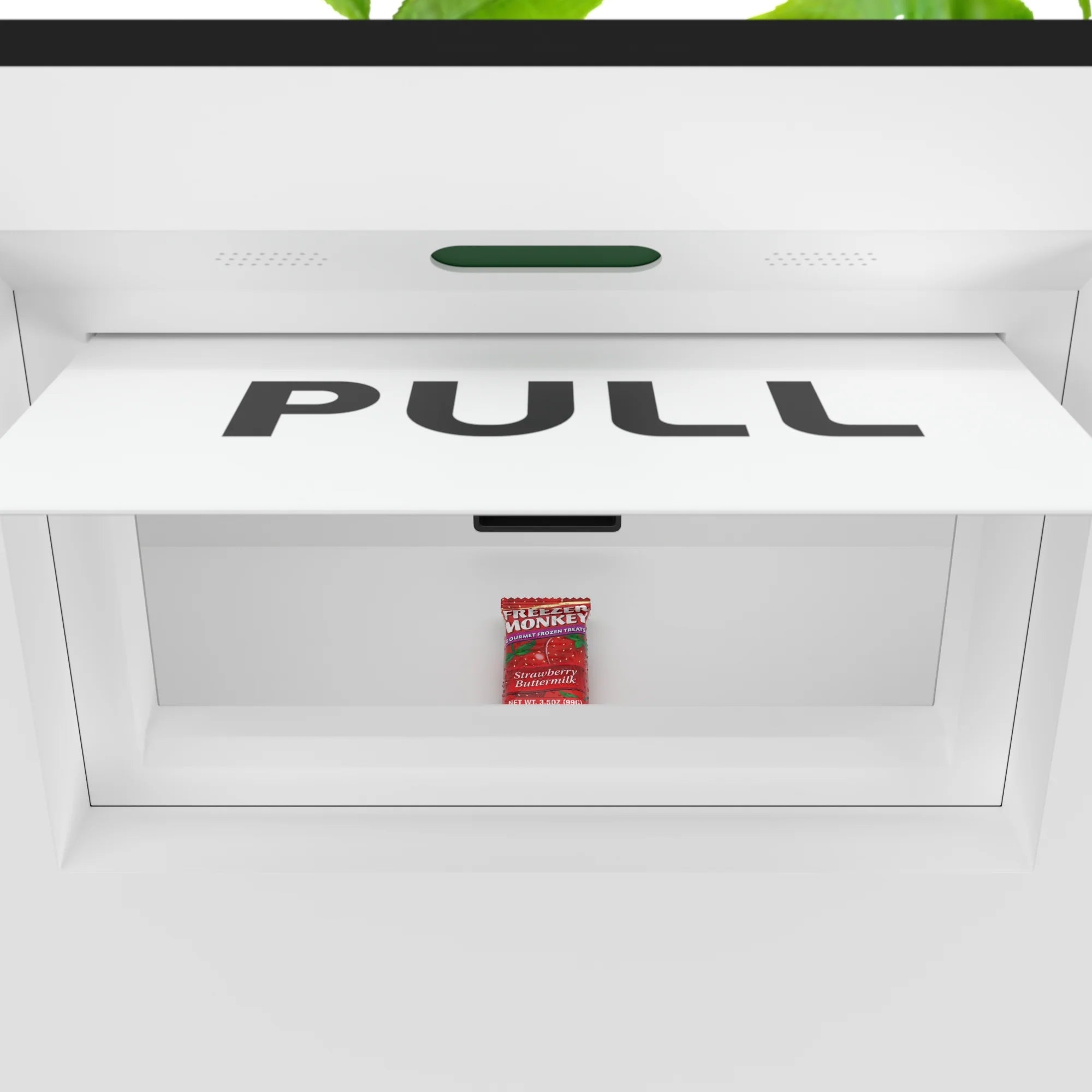 -20% 45 in. Commercial Freezer Ice Cream Vending Machine with 44 Slots, Ample 49 in. Touch Display, Bill Acceptor and Credit Card Reader in White