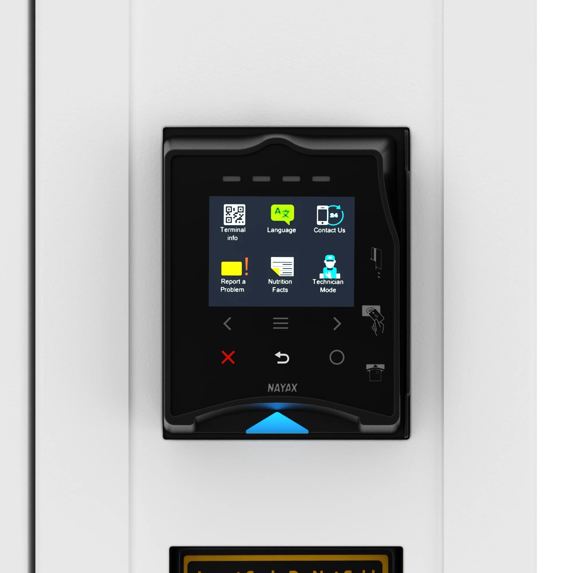 -20% 45 in. Commercial Freezer Ice Cream Vending Machine with 44 Slots, Ample 49 in. Touch Display, Bill Acceptor and Credit Card Reader in White