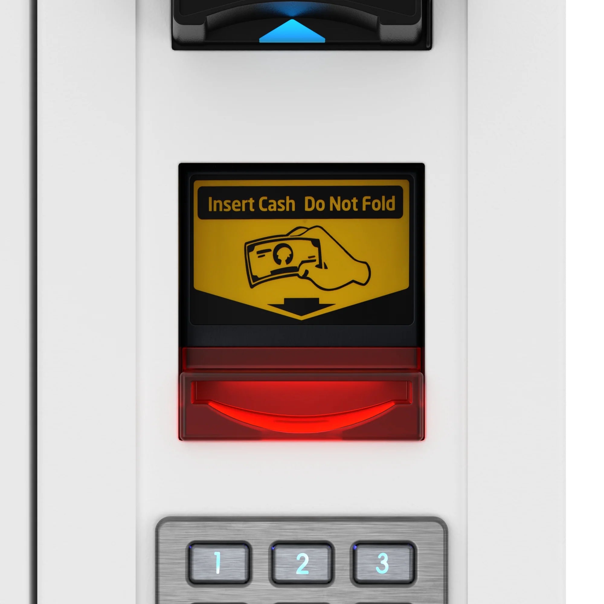 -20% 45 in. Commercial Freezer Ice Cream Vending Machine with 44 Slots, Ample 49 in. Touch Display, Bill Acceptor and Credit Card Reader in White