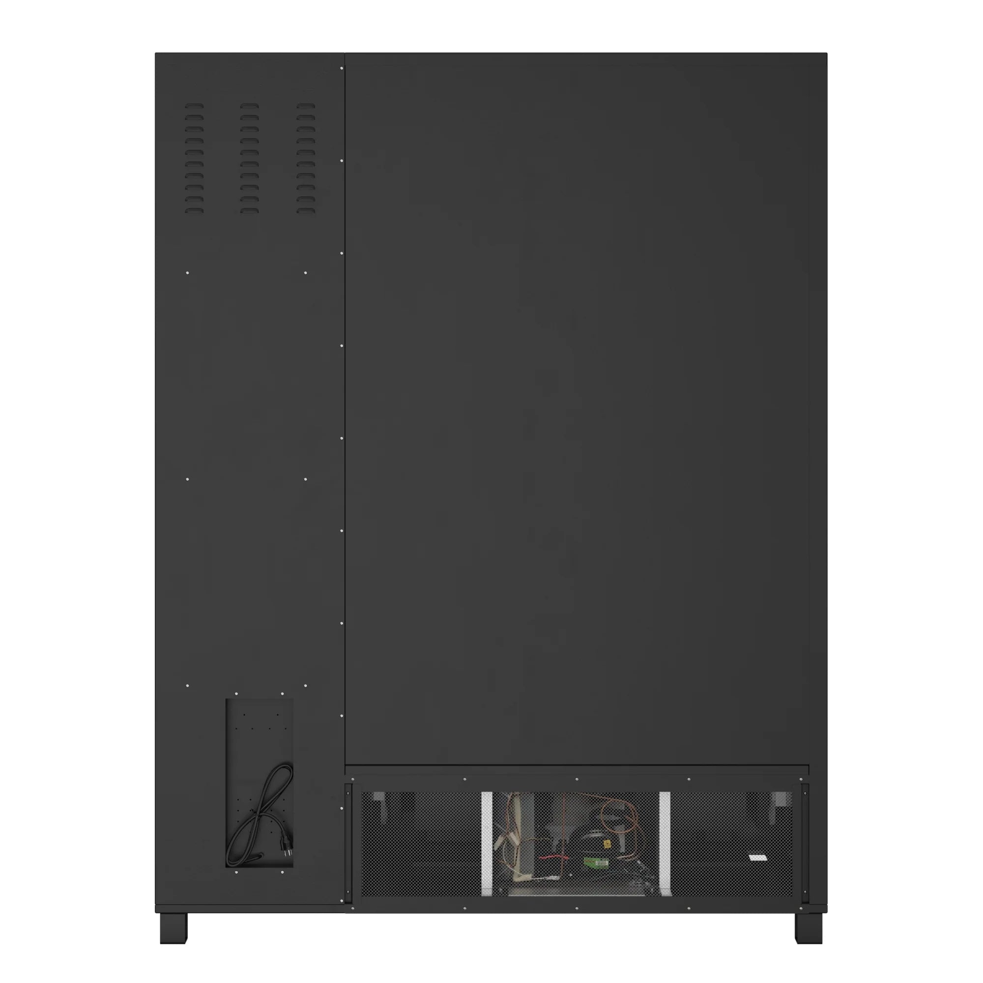 Snack Vending Machine with 21.5 Inch Touch Display, 66 Slots and Elevator-Lift Dispensing System,Refrigerated, Bill and Coin Acceptor, Credit Card Reader, Wifi and 4G Connectivity in Black