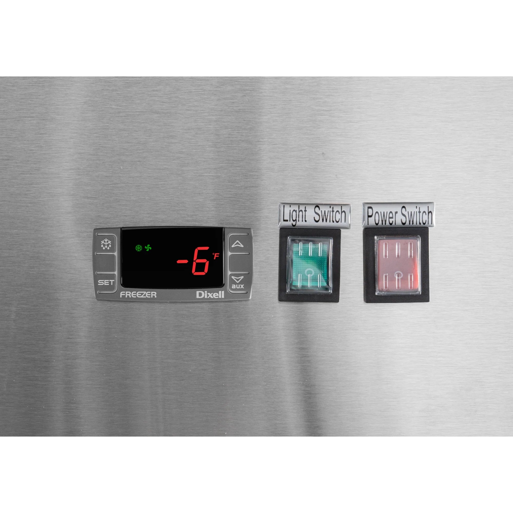 54 in. Two Glass Door Reach-In Freezer 47 cu ft.